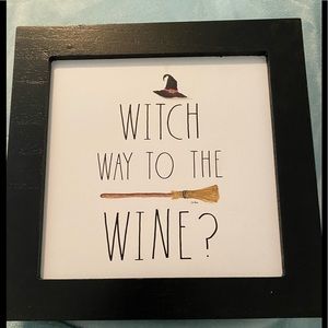Rae Dunn Halloween /Fall wooden sign